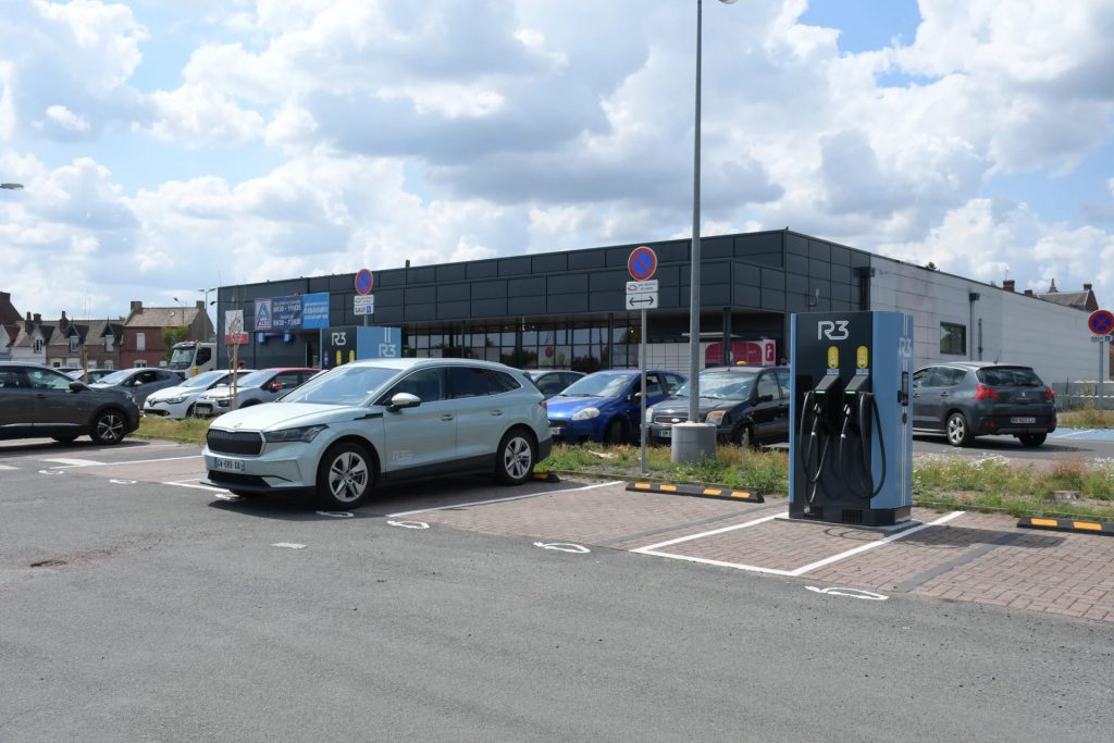 Station de recharge R3 Bully-les-Mines - Aldi