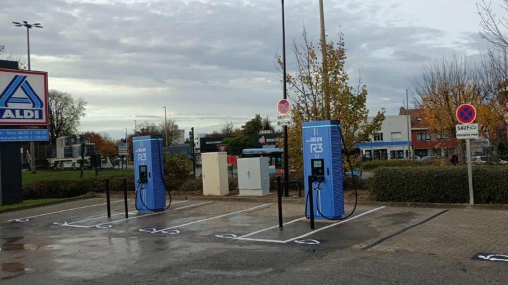 Station de recharge R3 Saint-Laurent-Blangy - Aldi